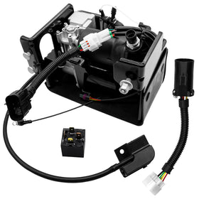 zuverlass compressor front view showing mounting and clean fit