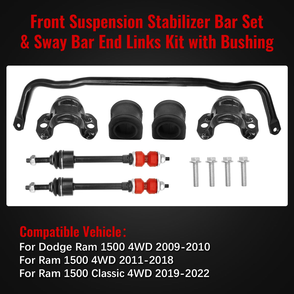 zuverlass sway bar end link close-up highlighting solid joint for consistent steering