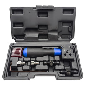 ZUXUSE front clamp view showing tool ready to flare with durable build and accuracy