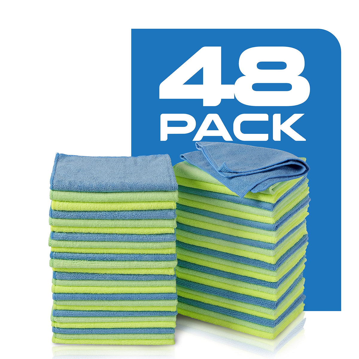 Zwipes cloth flat lay showing 12x16 size and multipurpose benefit