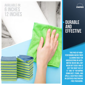 Zwipes held in hand for size comparison and convenient handling benefit