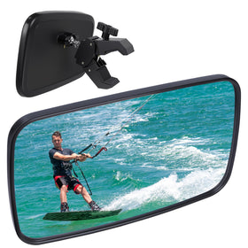 Zwsc mirror front view showing wide reflective surface and improved sightline