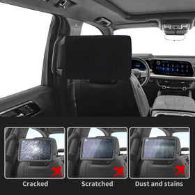 ZXCTETO lifestyle family roadtrip scene protecting rear entertainment displays