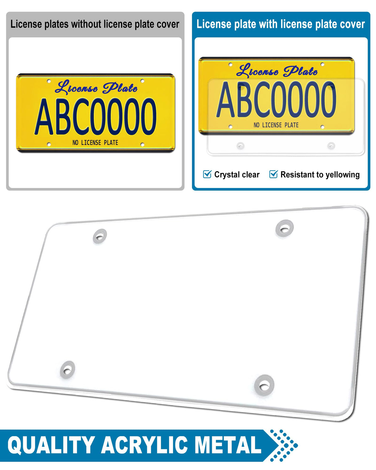 ZXFOOG acrylic closeup highlighting clarity and long-lasting protection