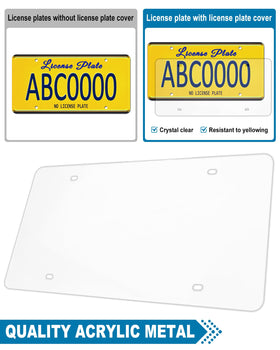 ZXFOOG acrylic cover close-up highlighting crystal clarity and sun resistance