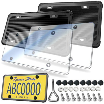 ZXFOOG front view installed showing clean plate and protection benefit