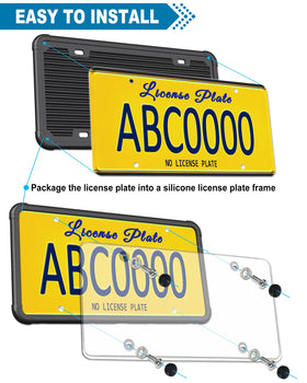 ZXFOOG hardware kit layout with screws and caps for easy installation