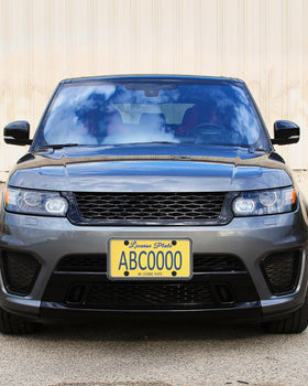 ZXFOOG side profile slim edge showing unobstructed registration benefit