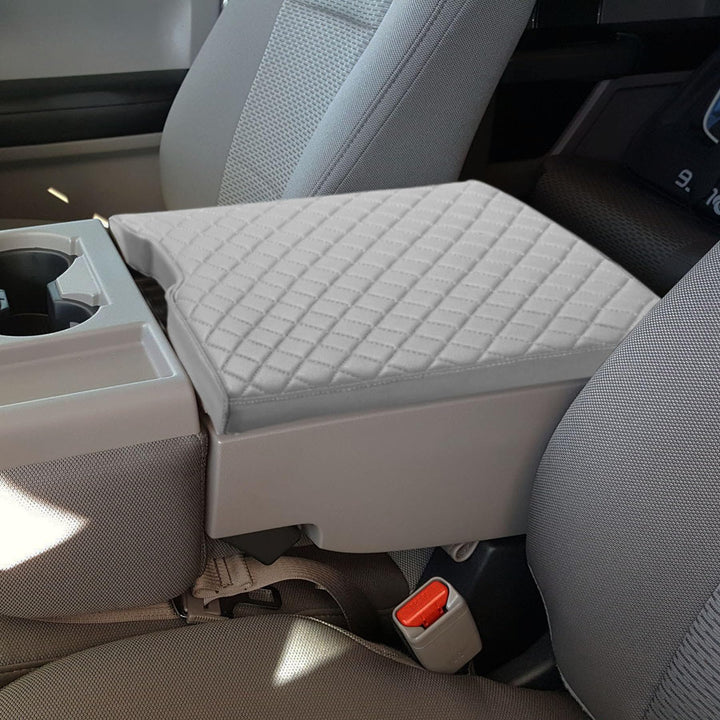 Zxiaochun front view of gray console cover showing neat OEM fit and protection
