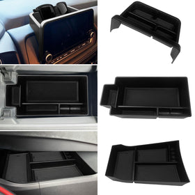 Zxiaochun front view of three-piece organizer showing fit and layout