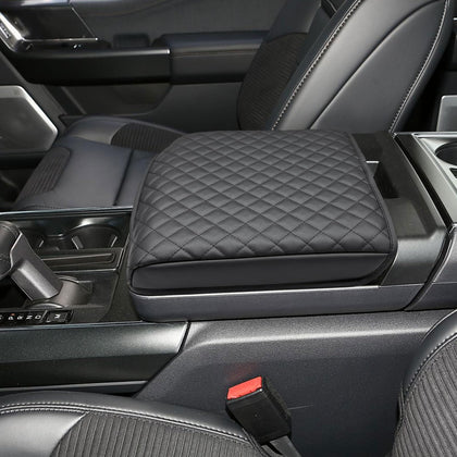 Zxiaochun front view armrest cover showing neat fit and protection