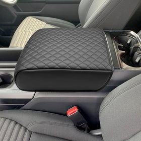 Zxiaochun front view center console cover showing snug fit and premium look
