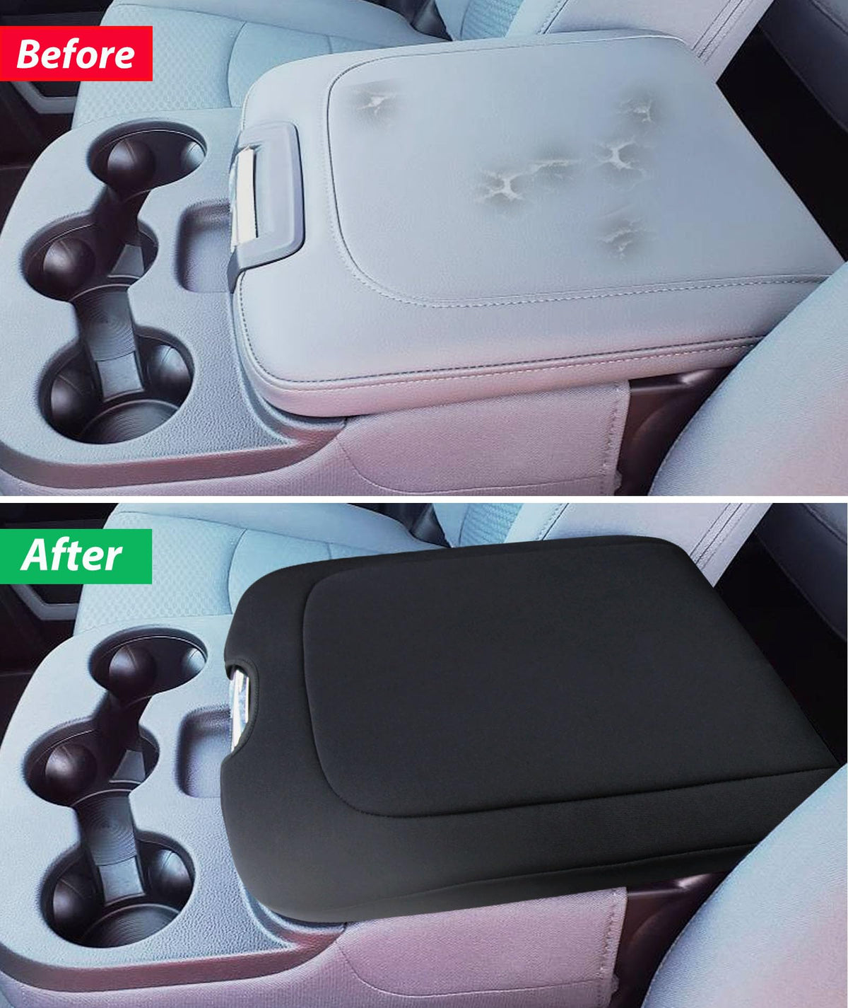 Zxiaochun in-car installed cover on Ram console improving comfort