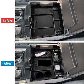 Zxiaochun installed in Ford Super Duty full console demonstrating tidy cabin