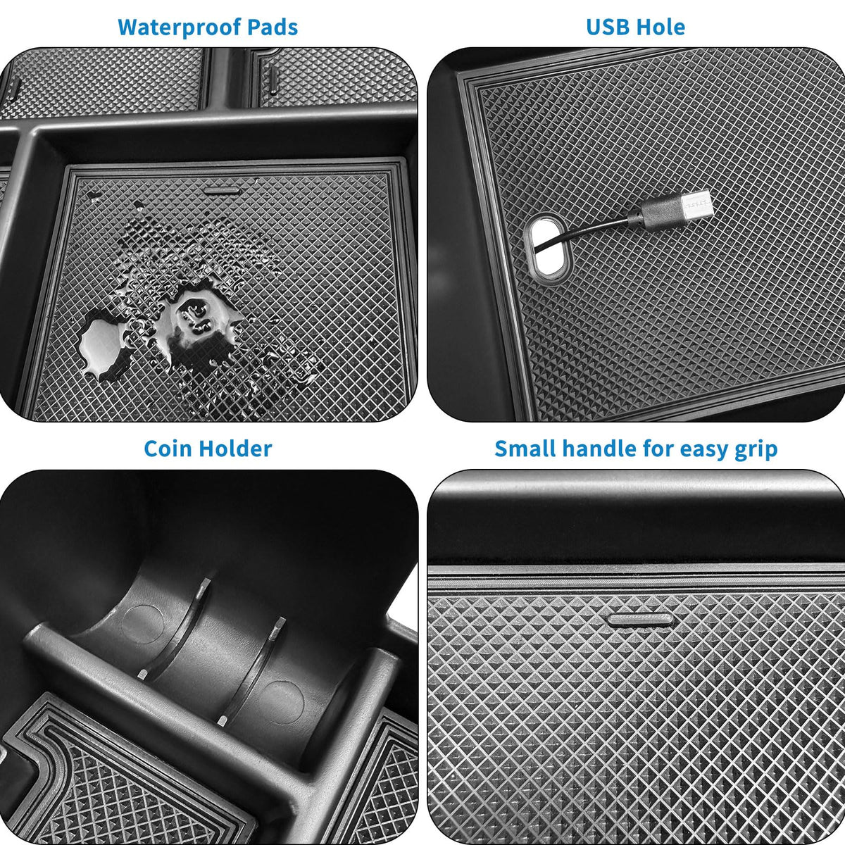 Zxiaochun label and outlet cutout detail preserving charger accessibility