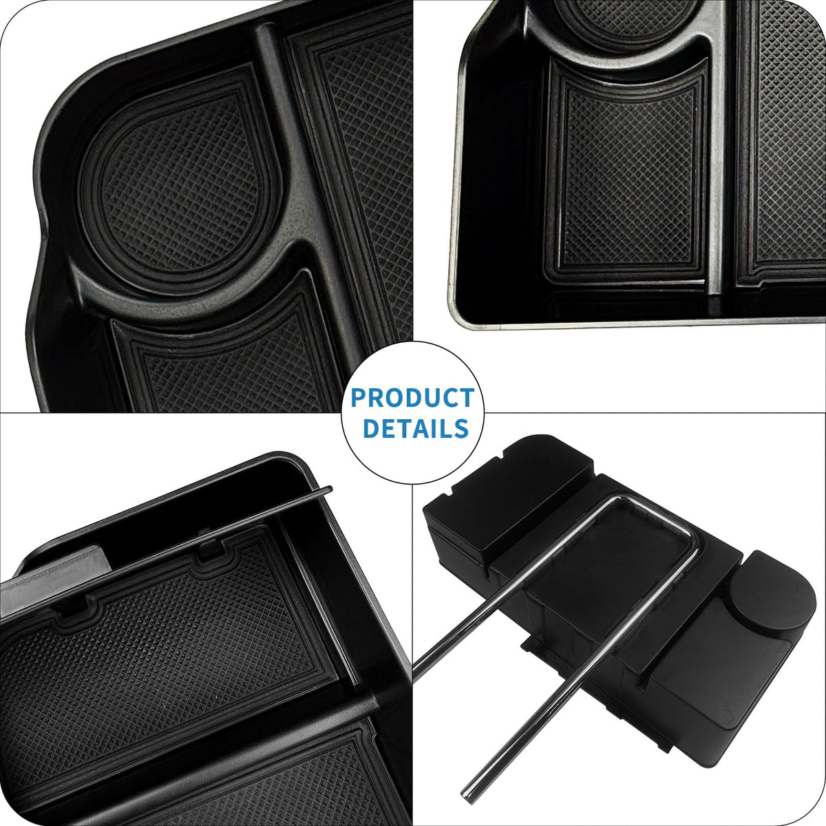 Zxiaochun packaging and included parts showing tray rubber mats bar