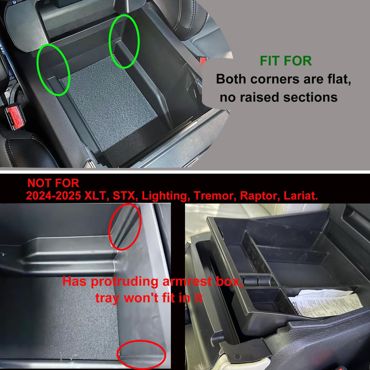 Zxiaochun removable rubber liners detail preventing items from sliding and rattling