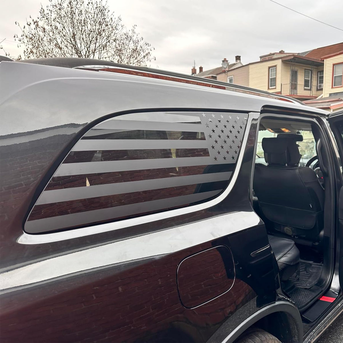 Zxiaochun side profile showing decal contours matched to Durango rear side window