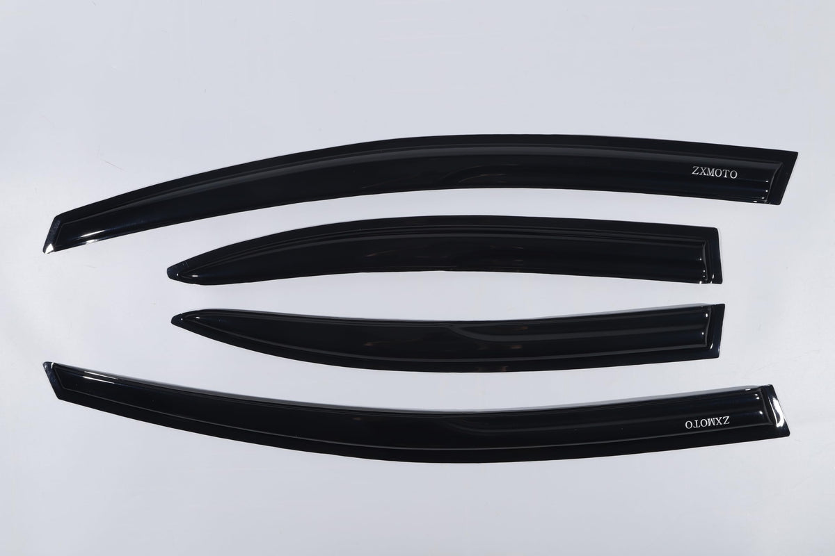 ZXMOTO side profile highlighting vent shape and rain deflection benefit