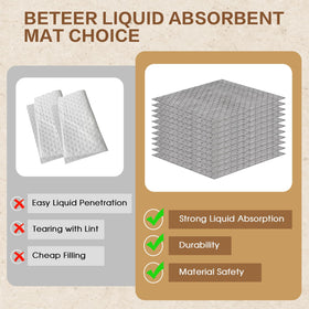 ZXQDRE perforation detail for easy-tear custom length benefit