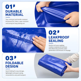 ZXZYHFTY 1-inch inlet detail enabling fast garden-hose filling