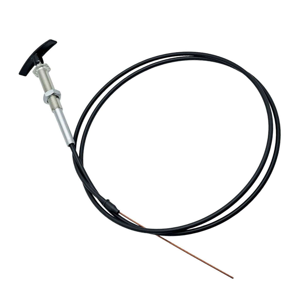 zyamstr front view of packaged 72-inch valve cable showing handle and branding for easy replacement