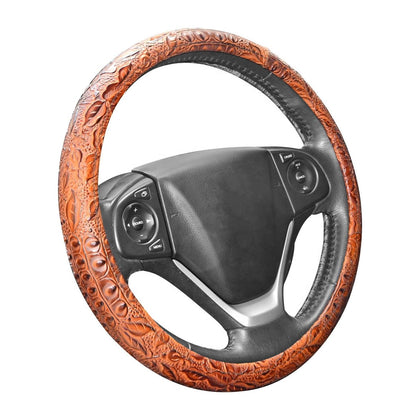 ZYHW front view showing brown flower-grain cover and protective fit