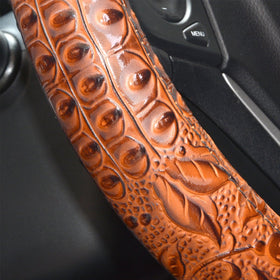 ZYHW lifestyle interior shot showing brown cover enhancing cabin style