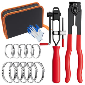 ZYLJHZ pliers and ten bands front view showing compact kit and ready use
