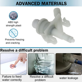 ZYLJHZ replacement valve installed in RV toilet demonstrating restored flush reliability