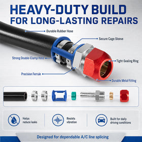 Zymurgoes ferrule and clamp detail highlighting secure compression seal advantage