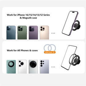 zynkeon package contents including tool-free base and two adhesive metal rings