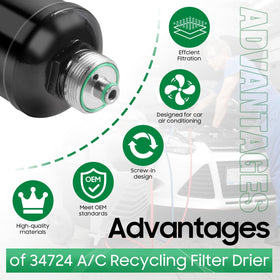 ZynoDrive 34724 installed on Robinair machine showing compatibility and application benefit