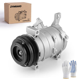 Zynrako front view of compressor showing fit and mounting for easy replacement