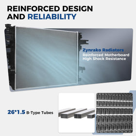 Zynrako folded fin edge detail showing improved stability and heat transfer