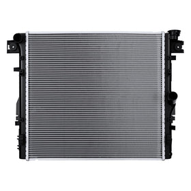 Zynrako radiator front view showing full core and mounting points for accurate fit