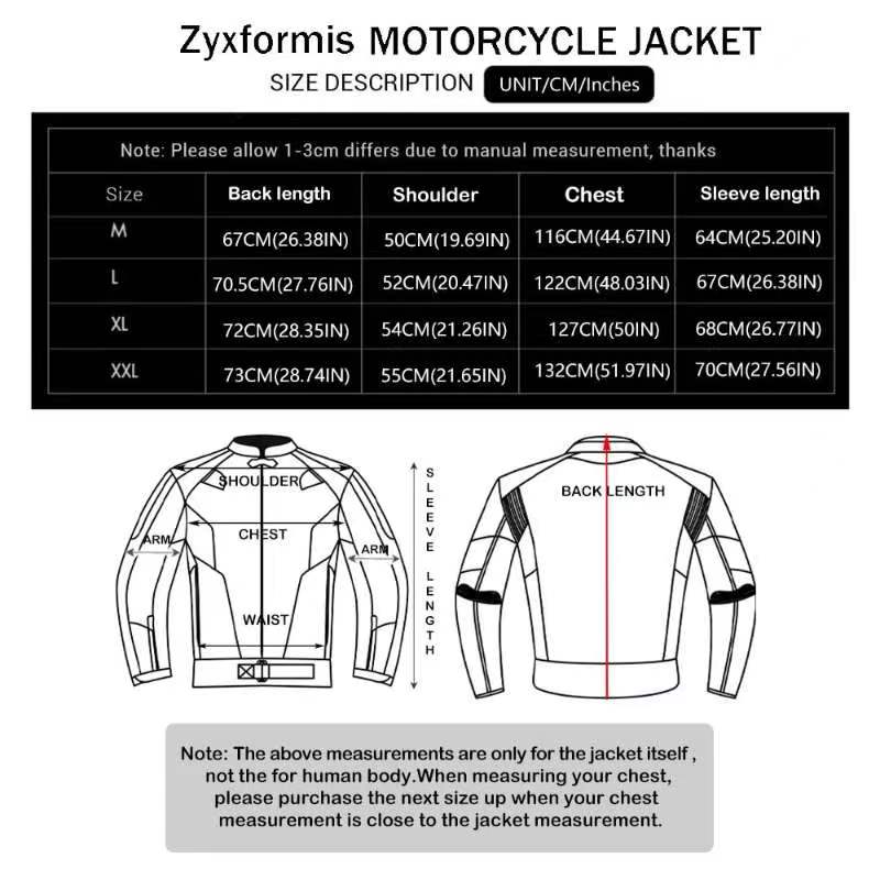 Zyxformis lifestyle shot of rider wearing jacket in traffic showing windproof protection