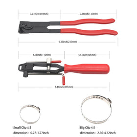 Zzyyldu tools in use installing a CV boot clamp for a neat, leak-resistant finish